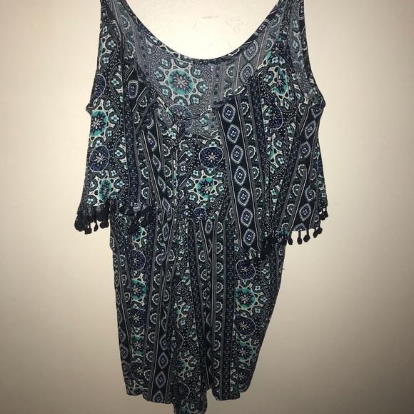 Geometric Romper - Picture 2 of 3